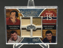 2016 LEAF LUMBER KINGS - ALL STAR HISTORY - Y. COURNOYER/ S. MIKITA/ B. ROUSSEAU/ R. GILBERT - #AS-09 - #'D/5 - QUAD STICK RELIC