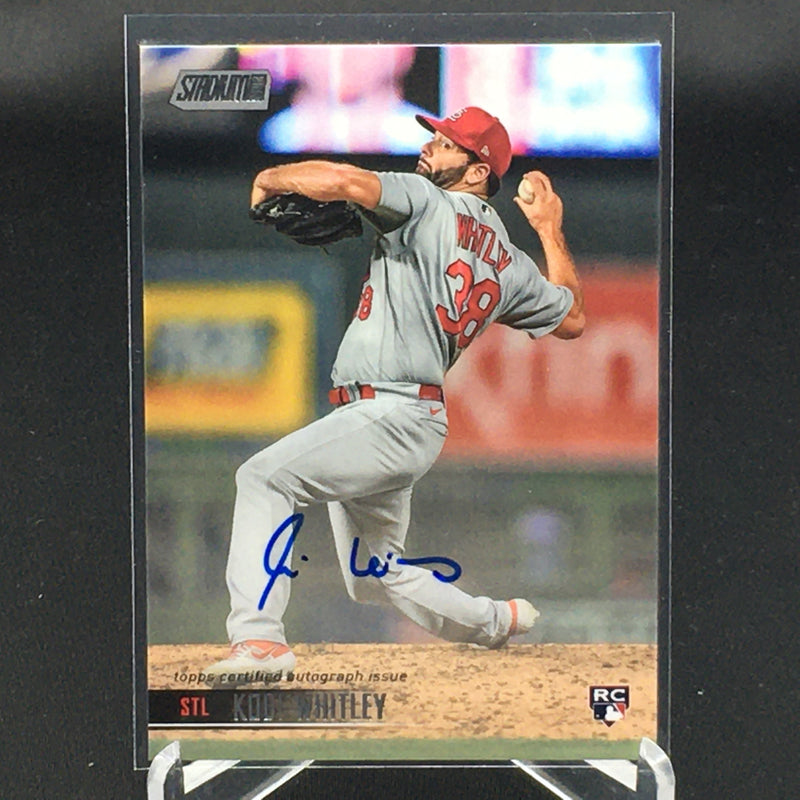 2021 TOPPS STADIUM CLUB - K. WHITLEY -