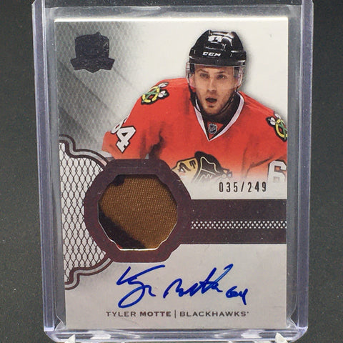 2016 UPPER DECK THE CUP - ROOKIE AUTO PATCH - T. MOTTE - #111 - #'D/249 - PATCH - AUTOGRAPH - RC