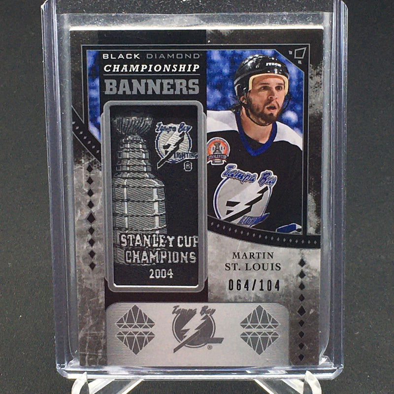 2016 UPPER DECK BLACK DIAMOND - CHAMPIONSHIP BANNERS - M. ST. LOUIS - #CB-ST - #'D/104 - BANNER RELIC