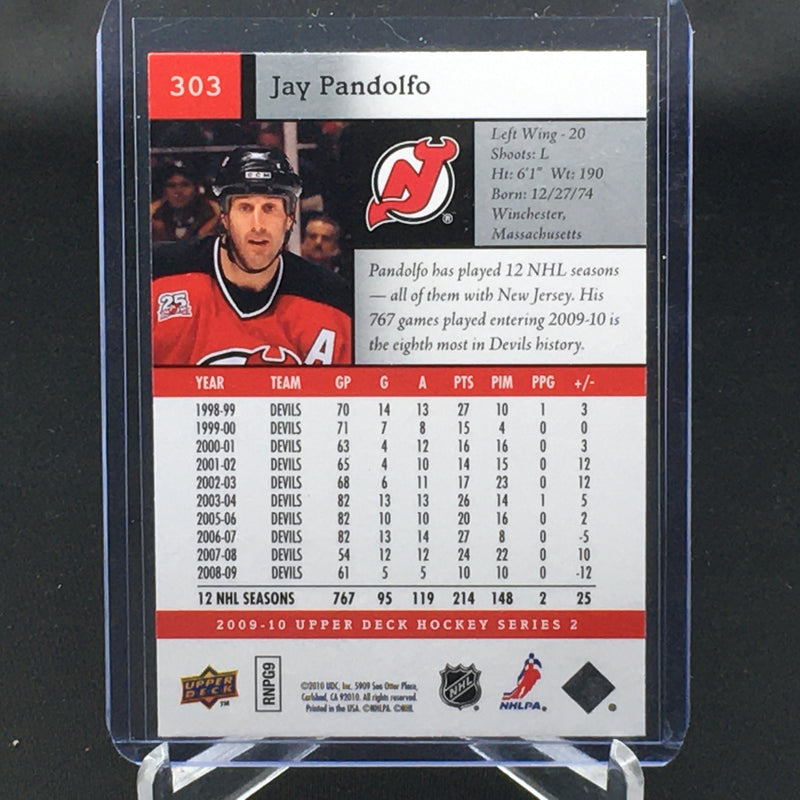 2009 UPPER DECK SERIES TWO - ONE OF ONE - J. PANDOLFO -