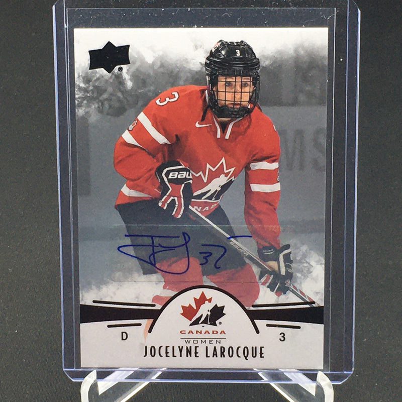 2016 UPPER DECK TEAM CANADA WOMEN - J. LAROCQUE -