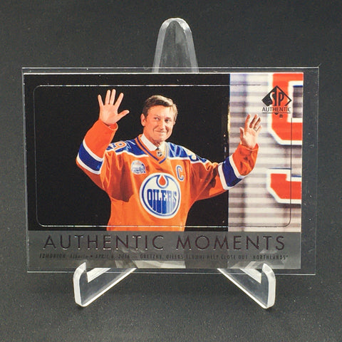 2016 UPPER DECK SP AUTHENTIC - AUTHENTIC MOMENTS - W. GRETZKY - #115