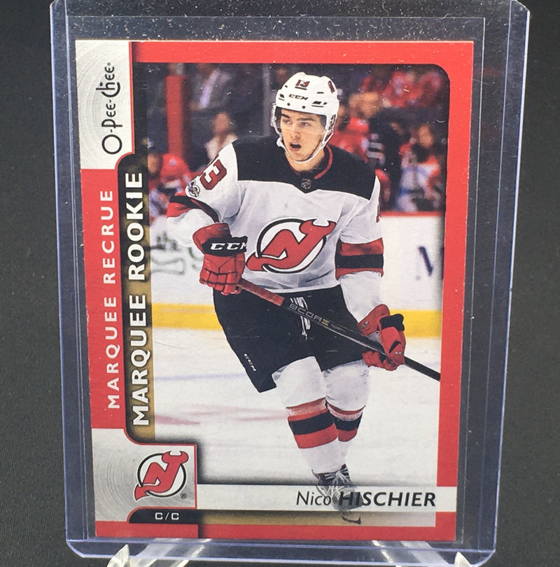 2017 O-PEE-CHEE - MARQUEE ROOKIE - N. HISCHIER - RED -