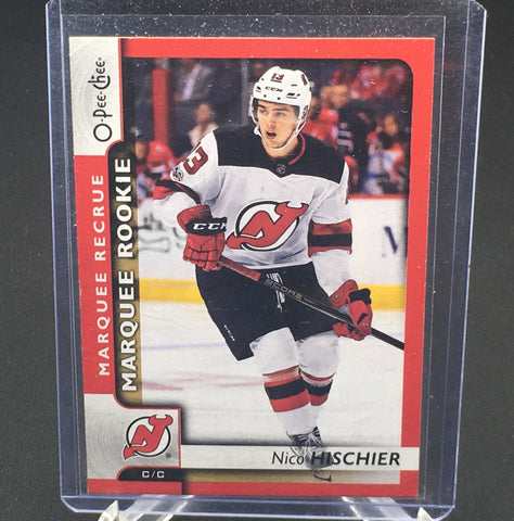 2017 UPPER DECK O-PEE-CHEE - RED - MARQUEE ROOKIE - N. HISCHIER - #649 - RC