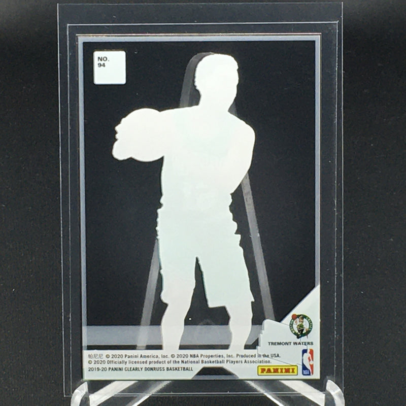 2019 PANINI CLEARLY DONRUSS - RATED ROOKIE - T. WATERS -