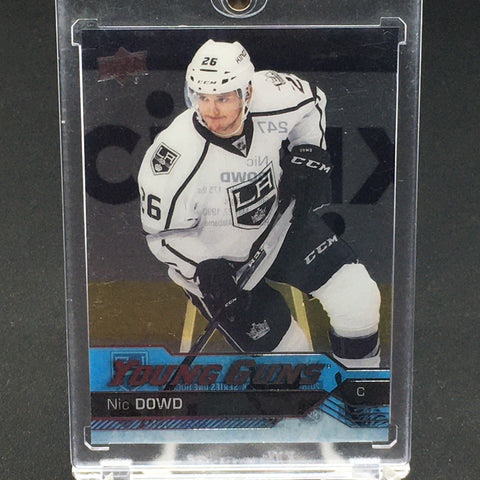 2016 UPPER DECK SERIES ONE - CLEAR CUT - YOUNG GUNS - N. DOWD - #247 - RC