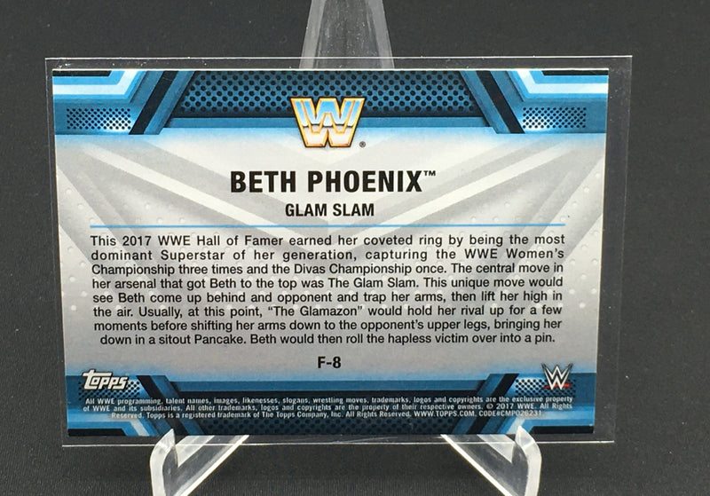 2017 TOPPS WWE - GLAM SLAM - B. PHOENIX -