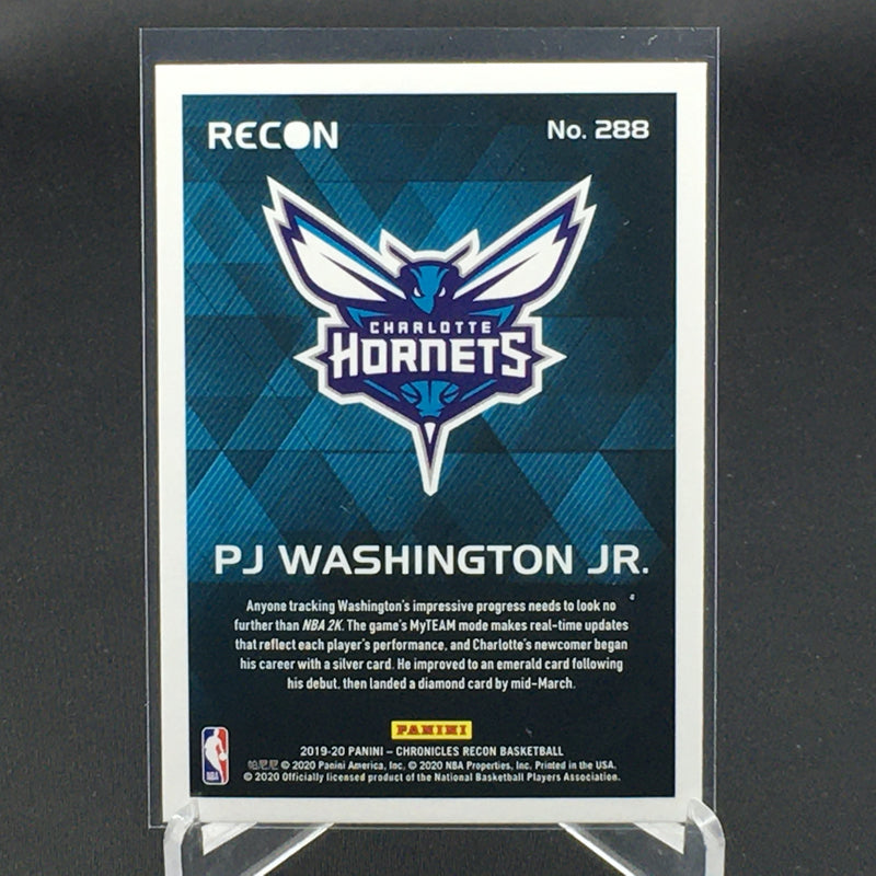 2019 PANINI CHRONICLES - RECON - P. WASHINGTON JR. -