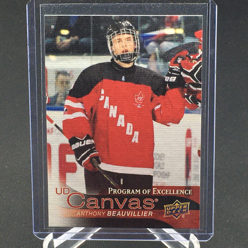 2016 UPPER DECK SERIES TWO - UD CANVAS - PROGRAM OF EXCELLENCE - A. BEAVILLIER -