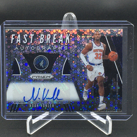 2019 PANINI PRIZM - FAST BREAK - N. VONLEH - #FB-NVL - AUTOGRAPH - PRIZM DISCO