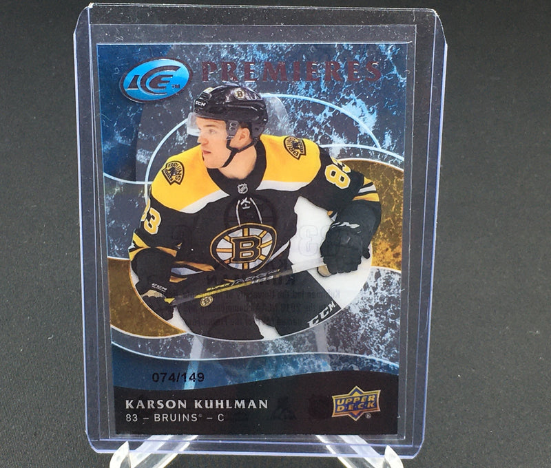 2019 UPPER DECK ICE - PREMIERES - K. KUHLMAN - #11 - #'D/149