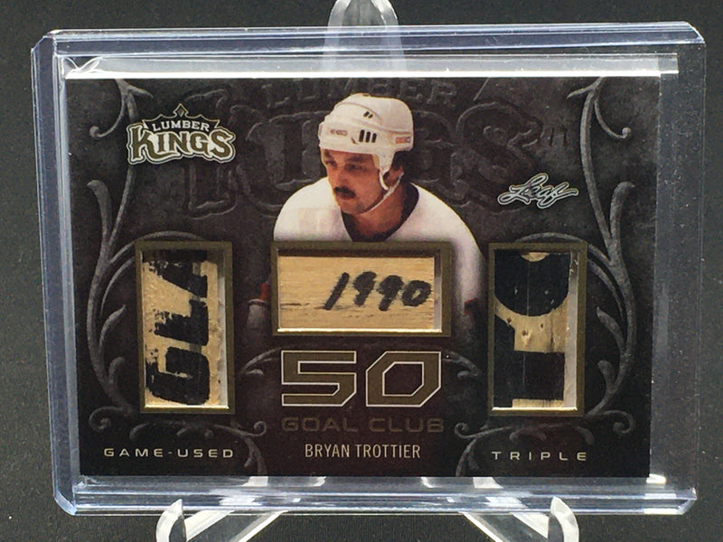 2016 LEAF LUMBER KINGS - 50 GOAL CLUB - B. TROTTIER -