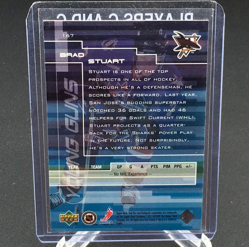 1999 UPPER DECK - YOUNG GUNS - B. STUART -