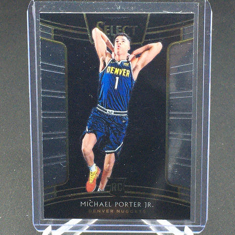 2018 PANINI SELECT - M. PORTER - #37 - RC