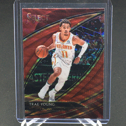 2019 PANINI SELECT - RED WAVE PRIZM - COURTSIDE - T. YOUNG - #237