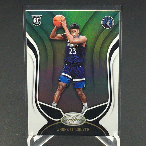 2019 PANINI CERTIFIED - J. CULVER - #155 - RC