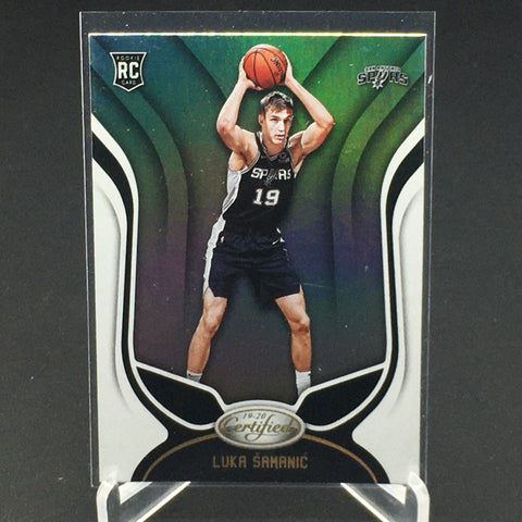 2019 PANINI CERTIFIED - L. SAMANIC - #168 - RC