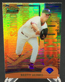 2000 TOPPS FINEST - B. MYERS - #106 - GOLD REFRACTOR - #'D/100