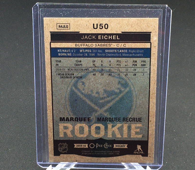 2015 O-PEE-CHEE - MARQUEE ROOKIE - J. EICHEL -