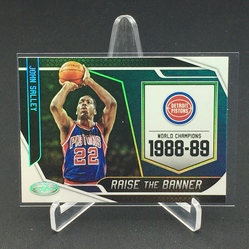 2019 PANINI CERTIFIED - RAISE THE BANNER - J. SALLEY -