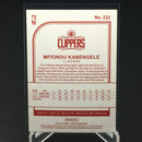 2019 PANINI HOOPS - RED BACK - M. KABANGELE -