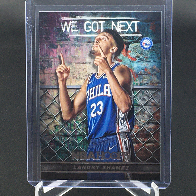 2018 PANINI HOOPS - WE GOT NEXT - L. SHAMET -