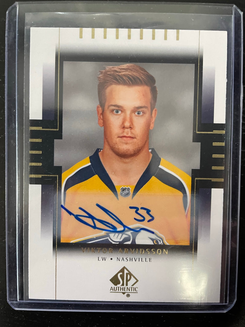 2019 UPPER DECK SP AUTHENTIC - RETRO DRAFT PICKS - V. ARVIDSSON -
