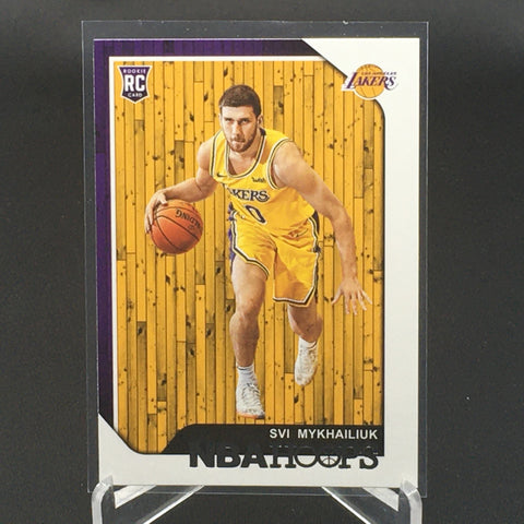 2018 PANINI HOOPS - RED BACK SP - S. MYKHAILIUK - #233 - RC