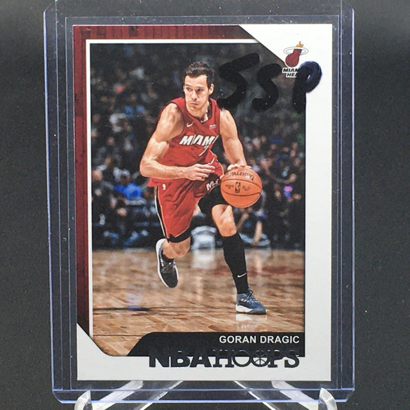 2018 PANINI HOOPS - SSP - RED BACK - G. DRAGIC -