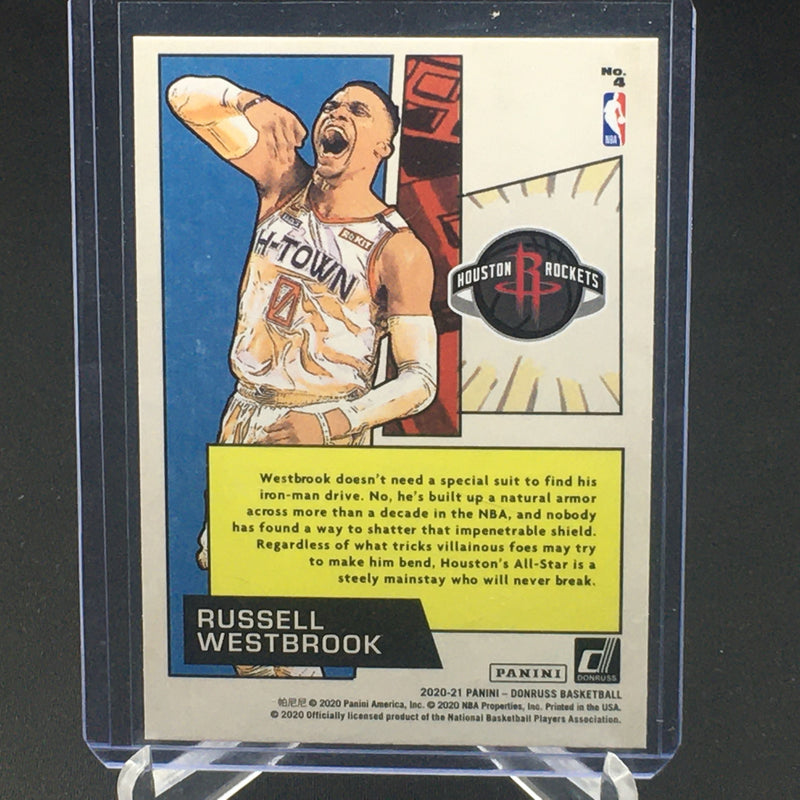 2020 PANINI DONRUSS - MARVELS - R. WESTBROOK -