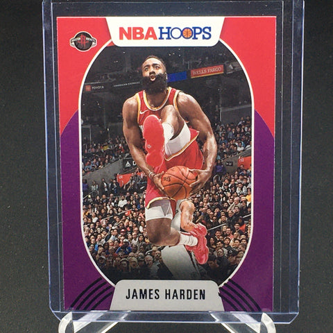 2020 PANINI HOOPS - PURPLE - J. HARDEN - #178