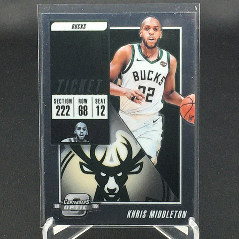 2018 PANINI CONTENDERS OPTIC- SEASON TICKET - K. MIDDLETON - #20