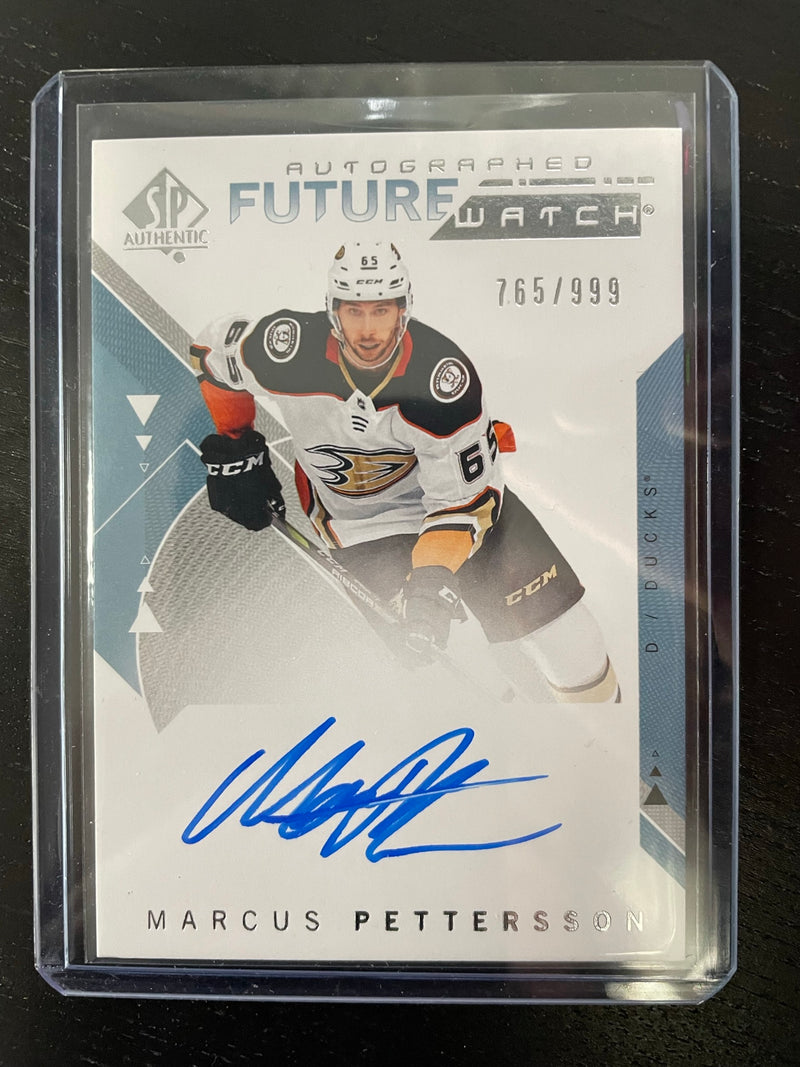 2018 UPPER DECK SP AUTHENTIC - FUTURE WATCH AUTO - M. PETTERSSON - #182 - #'D/999 - AUTOGRAPH - RC