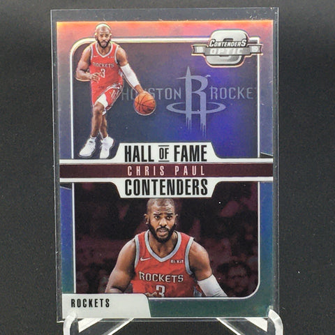 2018 PANINI CONTENDERS OPTIC - HALL OF FAME PRIZM - C. PAUL - #11