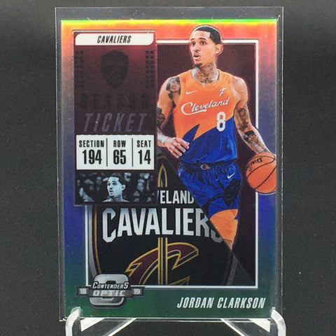 2018 PANINI CONTENDERS OPTIC - SEASON TICKET PRIZM - J. CLARKSON - #97