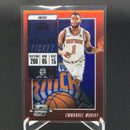 2018 PANINI CONTENDERS OPTIC - RED SEASON TICKET PRIZM - E. MUDIAY -