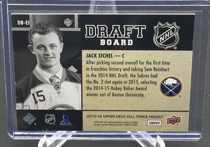 2015 UPPER DECK - FULL FORCE - J. EICHEL -