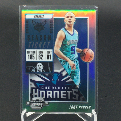 2018 PANINI CONTENDERS OPTIC - SEASON TICKET PRIZM - T. PARKER - #56
