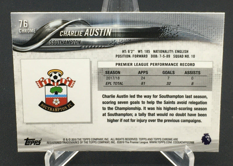 2019 TOPPS CHROME - C. AUSTIN -