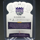 2020 PANINI CROWN ROYALE - BRONZE CRACKED ICE - D. FOX -