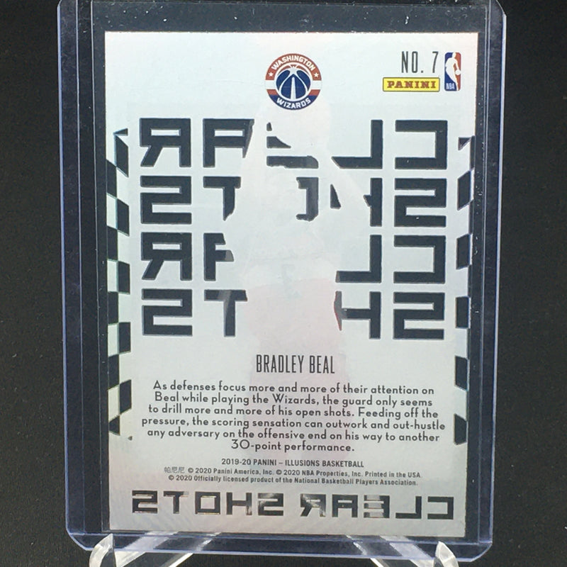 2019 PANINI ILLUSIONS - CLEAR SHOTS - B. BEAL -