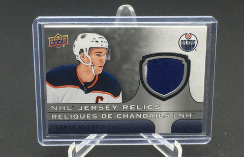2018 UPPER DECK TIM HORTONS  - NHL JERSEY RELICS - C. MCDAVID - #J-CM - JERSEY