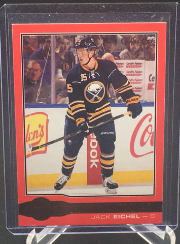 2015 O-PEE-CHEE SERIES TWO - GLOSSY ROOKIES - J. EICHEL - #R-10 - RED BORDER