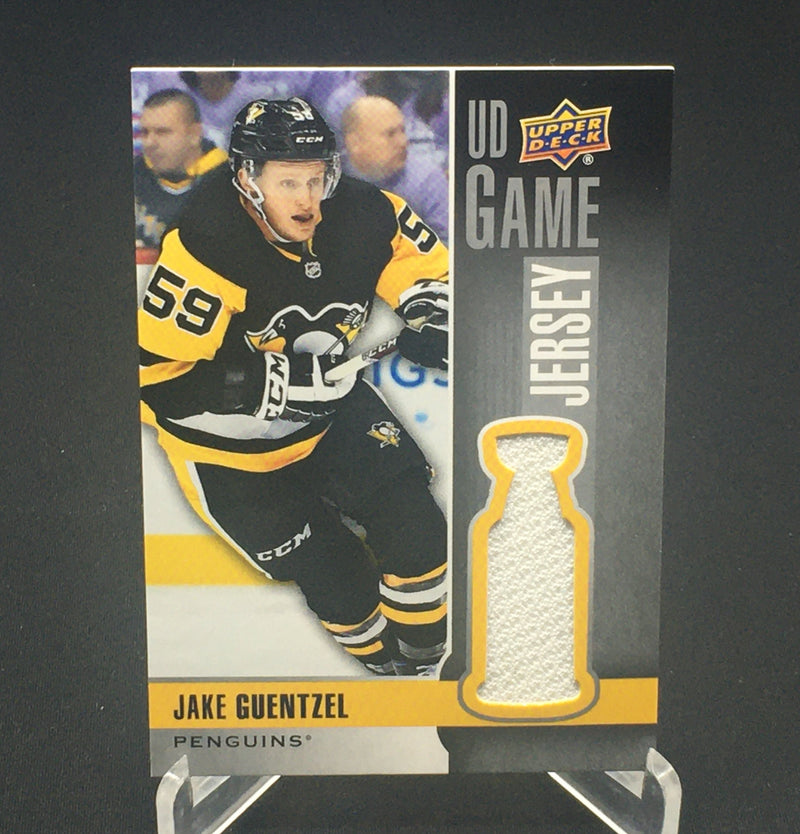 2019 UPPER DECK SERIES ONE - GAME JERSEY - J. GUENTZEL -