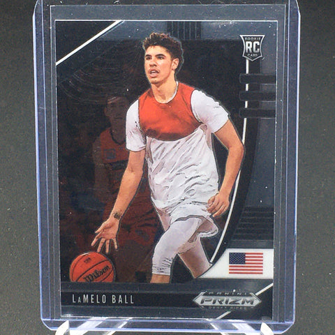 2020 PANINI PRIZM DRAFT PICKS - L. BALL - #43 - RC