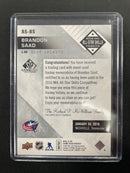 2016 UPPER DECK SP GAME USED - ALL-STAR SKILLS FABRICS - B. SAAD -