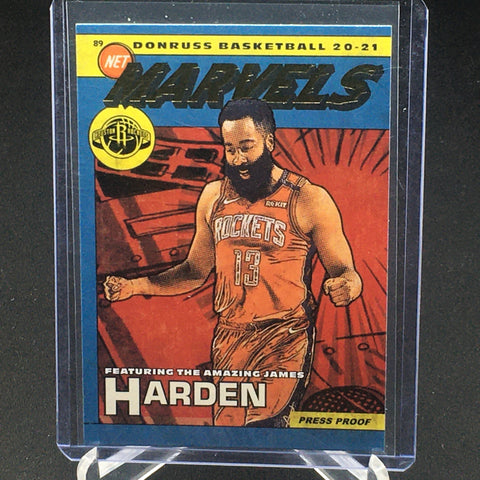 2020 PANINI DONRUSS - MARVELS - J. HARDEN - #19