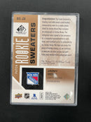 2016 UPPER DECK SP GAME USED - ROOKIE INKED SWEATERS - J. VESEY - #RS-JV - #'D/99 - PATCH - AUTOGRAPH - RC