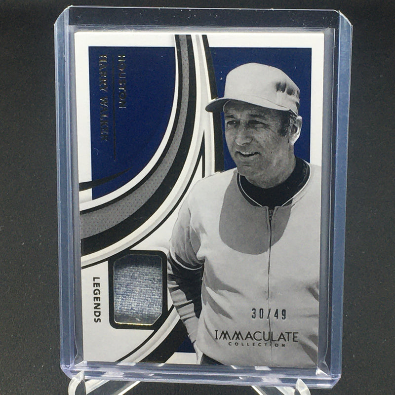 2021 PANINI IMMACULATE - LEGENDS - H. WALKER - #LG-HW - #'D/49 - RELIC